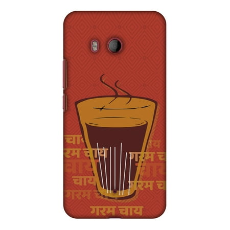 HTC U11 Case, Premium Handcrafted Designer Hard Shell Snap On Case Printed Back Cover with Screen Cleaning Kit for HTC U11, Slim, Protective - Cutting Chai For The (Best Cutting Chai In Mumbai)