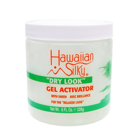 Hawaiian Silky Dry Look Hair Gel Activator 8 Oz., Pack of 3