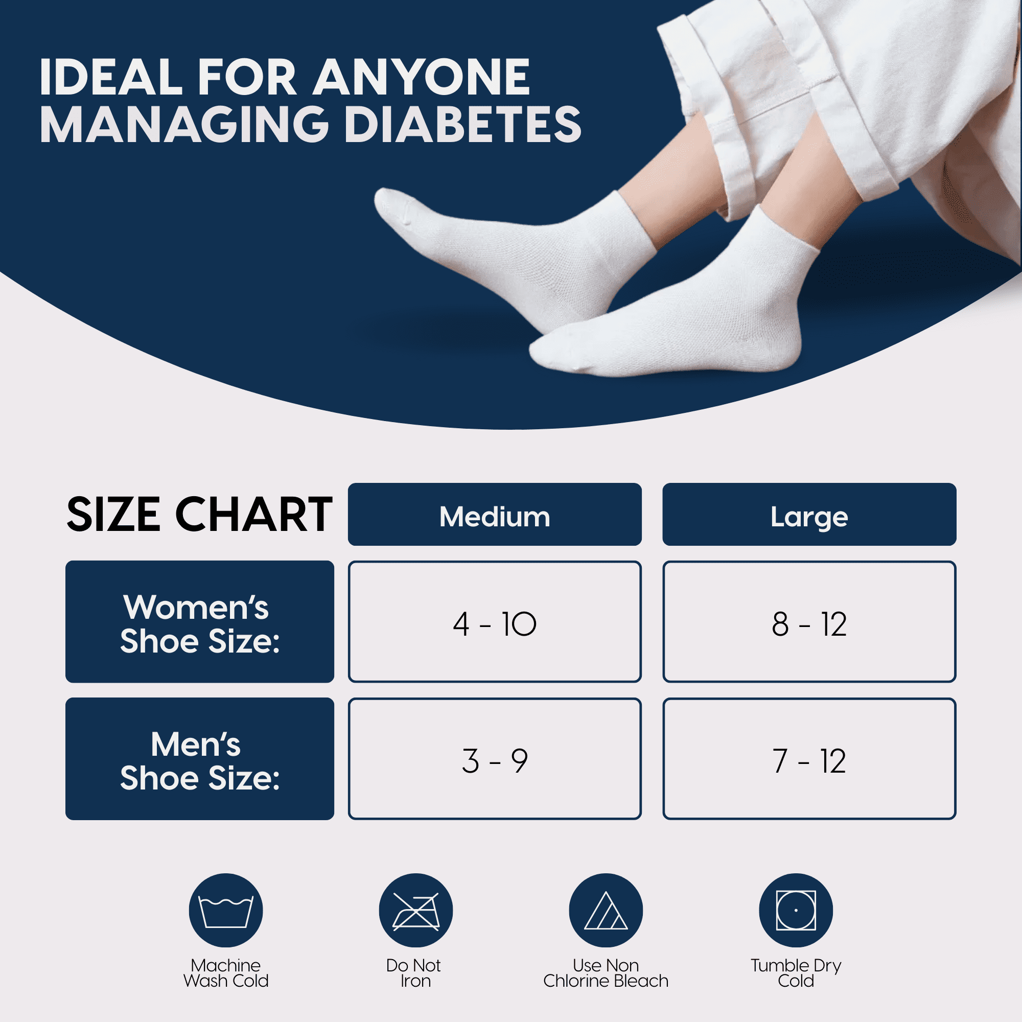 Araam Collection Diabetic Ankle Socks - Non-Binding Cotton Diabetic Socks for Men and Women - 12 pairs, Gray (Size 9-11)