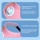 thumbnail image 5 of Sombrero solar con ventilador giratorio de 360° con carga USB y protección UV - 3 velocidades, diadema ajustable para adultos, negro/rosa/verde/blanco/morado/amarillo, 5 of 8