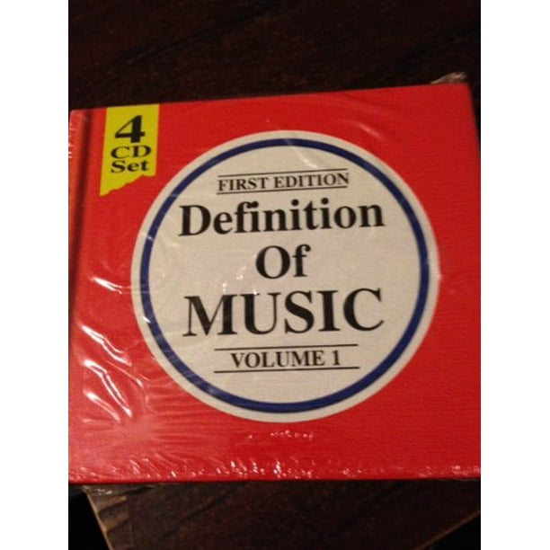 Definition of Music Volume 1 By Format Audio CD