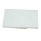 thumbnail image 2 of Interruptor táctil inteligente WiFi con botones dobles, interruptor de Control inalámbrico para luz de pared del hogar, 100-240V, 2 of 8