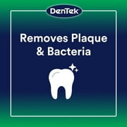 DenTek Advanced Clean Triple Clean Floss Picks, Removes Plaque and Bacteria, 150 Count