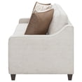thumbnail image 5 of Christine Upholstered Sloped Arm Sofa Beige, 5 of 12