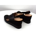 thumbnail image 5 of Journee Collection Womens Ronnie Faux Suede Peep-Toe Wedge Sandals, 5 of 5