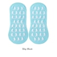 thumbnail image 1 of Indoor Home Unisex Solid Color Sports Yoga Point Rubber Sock Non-slip Floor Socks Trampoline Sock Thick Velvet Socks SKY BLUE, 1 of 8
