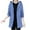 Blue, variant on Elainilye Fashion Winter Fleece Jacket For Women Pocket Quilted Coat Winter Fleece Lined Jacket Long Sleeve Hooded Coat Zipper Solid Outerwear,Pink