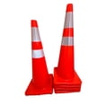 thumbnail image 5 of Phasa Paquete de 5 Conos PVC Naranja 45cm Vial Seguridad Reflejante, 5 of 5