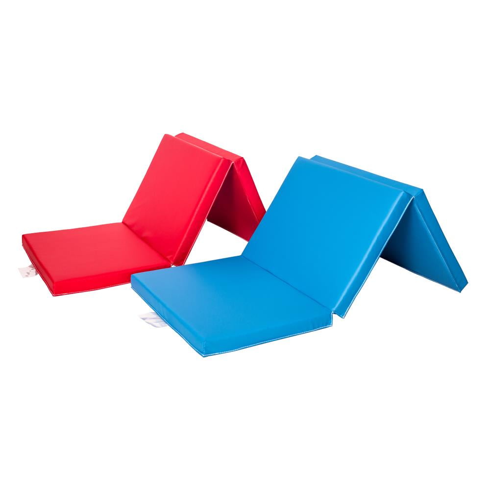 UBesGoo Foldable 2Inch Thick Nap Mat, Toddler Bed with Name Tag Holder