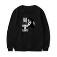 thumbnail image 2 of Canserbero ALL WE NEED IS LOVE Merch Men/Women Long Sleeve Crew Neck Sweater Men/Women Longsleeve Sweater, 2 of 3