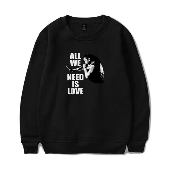 Canserbero ALL WE NEED IS LOVE Merch Men/Women Long Sleeve Crew Neck Sweater Men/Women Longsleeve Sweater