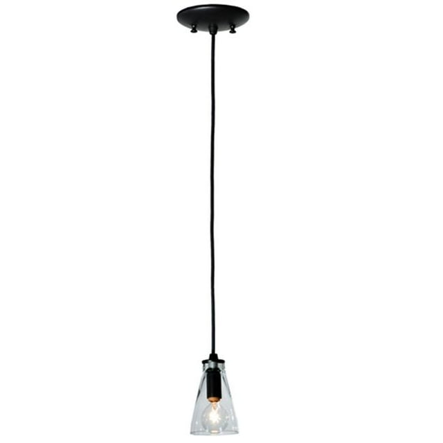 Meyda 141622 5 in. Libation Mini Pendant, Clear Glass Mini Pendant