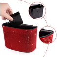 thumbnail image 4 of Bote de basura para automóvil Bolsillos de almacenamiento automático de cristal brillante, 100% a prueba de fugas Contenedor de basura para automóvil Bolsa de basura para automóvil Sincero  Hogar, 4 of 6