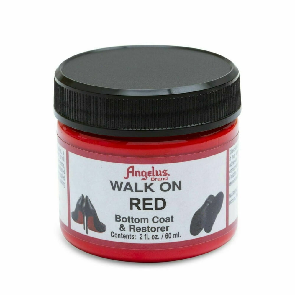 walk on red sole paint