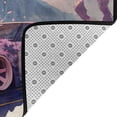 thumbnail image 3 of DouZhe Cherry Blossoms Racing Car Pattern Area Rugs Non-Slip Machine Washable Floor Mat, Watercolor Style Carpet Doormat, 63 x 48 inches, 3 of 6
