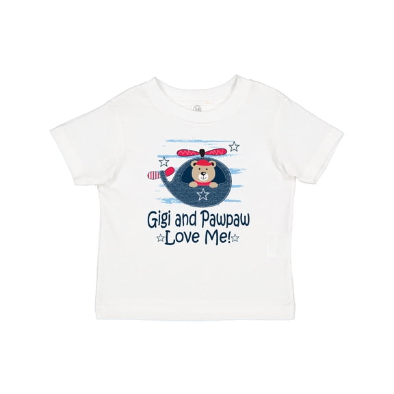 Inktastic Gigi and Pawpaw Love Me Boys Baby T-Shirt