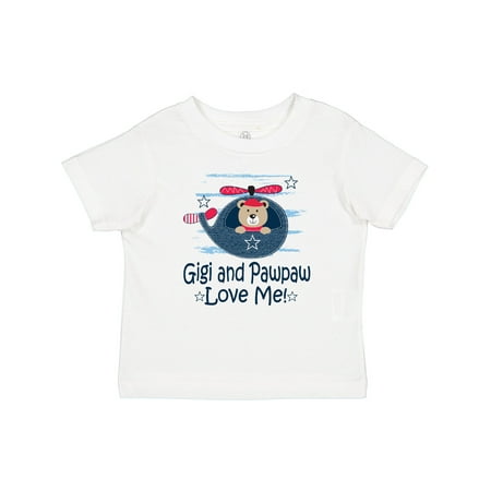 

Inktastic Gigi and Pawpaw Love Me Boys Baby T-Shirt