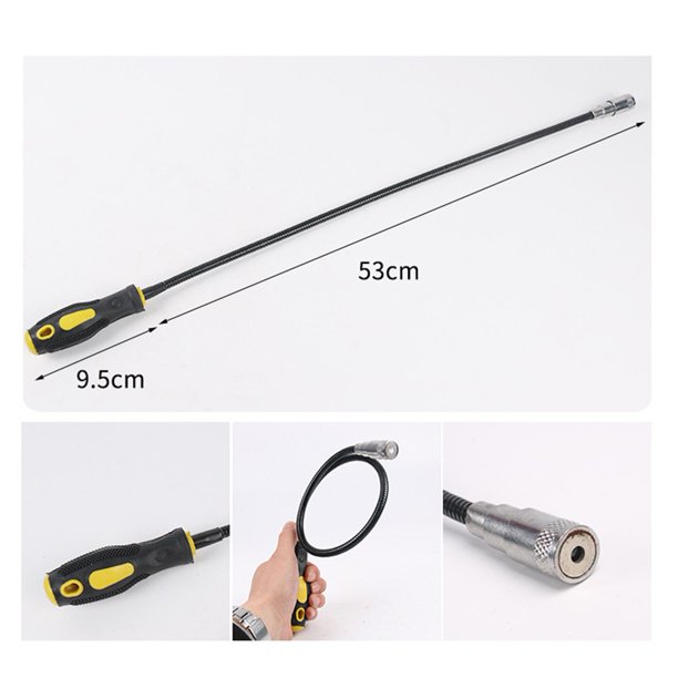 Telescoping Pickup Tool Flexible Long Distance Spring Gripper