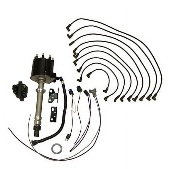 Ignition, Distributor Kit GM V8 Delco EST w/Wires & Coil Pro #: 752 X-Ref #: CRU22752