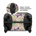 thumbnail image 2 of Fuzoiu Colorful Poodle Dog Print Suitcase Cover,Washable Luggage Covers for Suitcase,Elastic Luggage Protector Cover,Scratch Resistant Travel Suitcase Covers-Medium, 2 of 7