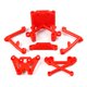 thumbnail image 5 of Kit de grupo de cabeza de coche delantero de nylon para 1/5 Hpi Rofun Baha Rovan Km-rojo Afortunado Sencillez, 5 of 5