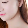 thumbnail image 5 of Yesbay 1 Pcs Women Long Linear Chain Dangle Ear Line Threader Earring Jewelry, 5 of 7