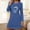 b_Blue, variant on Elvqul Nightgowns for Women in Pack Long Sleeve Nightgown for Women Plus Size Womens Nightgown Red