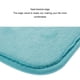 thumbnail image 4 of Naiovety Alfombras de baño antideslizantes para un ambiente de baño sin resbalones Parte inferior antideslizante Absorbente de terciopelo de Juegos de accesorios de baño Café 40*60cm, 4 of 6