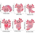 thumbnail image 4 of 6pcs Cute Axolotl Iron on Patches Funny Animal Kawaii Salamander Sew on Embroidered Applique Repair Embroidery Patch DIY Craft Accessories for Clothing Jacket Jeans Backpack Hat, 4 of 8
