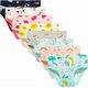 thumbnail image 2 of Calzoncillos de algodón transpirables para niñas, ropa interior variada, 6-8 piezas Xtellar multicolor, 2 of 4