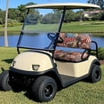 thumbnail image 4 of Pzuqiu 2-Piece US Flag Bald Eagle Golf Cart Seat Covers Set - 250 Years Anniversary Edition, Stretch-Fit for EZGO, Club Car & Yamaha Golf Carts, 4 of 10