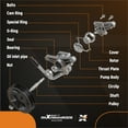 thumbnail image 5 of maXpeedingrods Power Steering Pump w/Pulley for Toyota Tundra SR5 DOHC Pickup 2000-2004, 96-5280, 96-5280, 5565N, 5 of 7