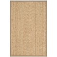 thumbnail image 1 of Safavieh Natural Fiber Collection NF115P Herringbone Natural and Grey Seagrass Area Rug (9' x 12'), 1 of 10