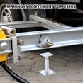 thumbnail image 4 of Raindrops Telescoping Floor Jack Support Pole Adjustable Lifting Bracket Leveling House Jacks for Bed Frame, Cabinet, and Furniture Use, 4 of 8