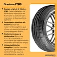 thumbnail image 2 of Paquete de 2 llantas 205/55 R17 91V FIRESTONE FT140 OE, 2 of 11