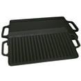 thumbnail image 2 of King Kooker #CI21GS - Pre-Seasoned 15.75" Cast Iron 2-Sided Griddle, 2 of 2