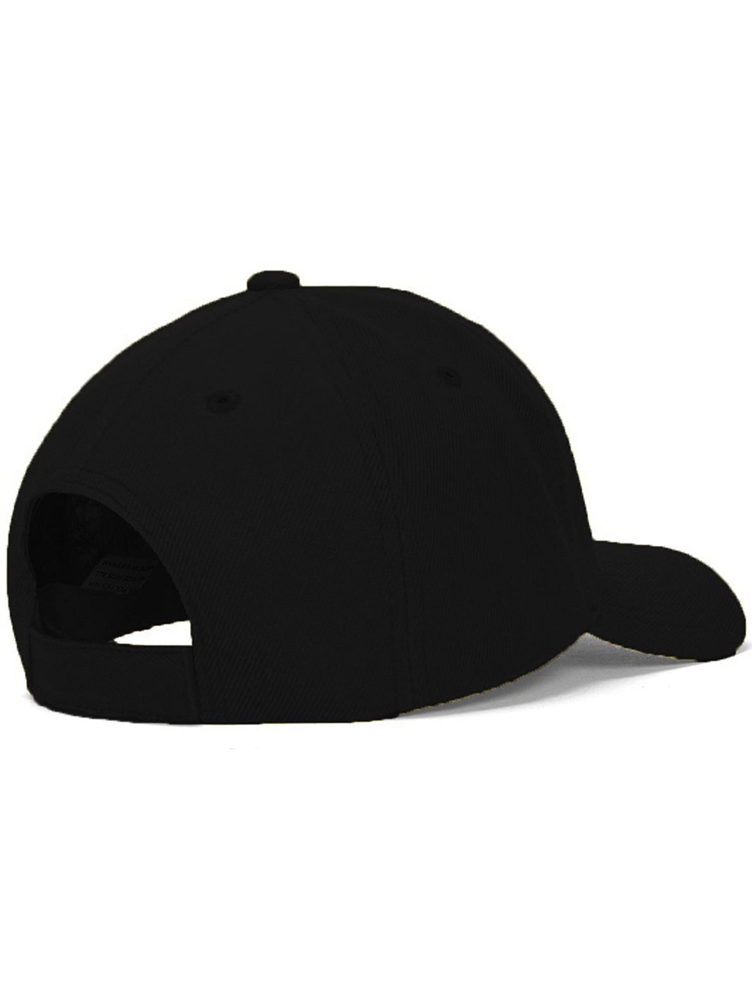 D&I Basic Baseball Cap Adjustable Closure Curved Visor Hat-3P Black Charcoal Dark Brown