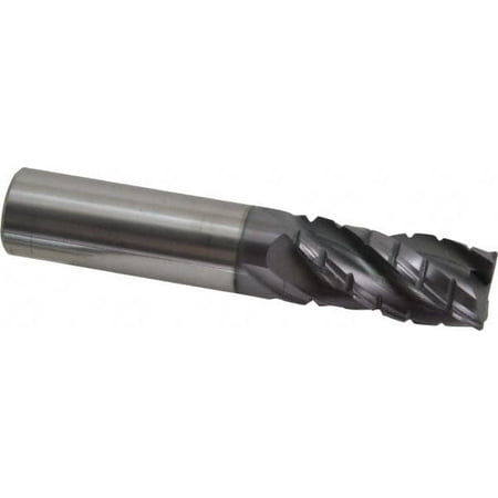

Accupro 3/4 Diam 1-5/8 LOC 4 Flute Solid Carbide Corner Chamfer Roughing End Mill AlTiN Finish 4 OAL 3/4 Shank Diam Single End 30° Helix