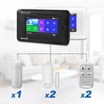thumbnail image 3 of Wireless GSM WIFI 2G GPRS Smart Home Office Security Alarm System Kit Compatible with Alexa Version Touch Color Screen, 3 of 11