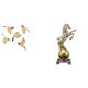thumbnail image 1 of Figura de pájaro de madera para pared, escultura de resina, adorno decorativo para el hogar, ideal para regalar y decorar el hogar., 1 of 8