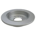 thumbnail image 3 of TRQ Brake Coated Rotor & Brake Pad Ceramic Rear Kit w/Chemicals for Buick Chevy BKA24371, 3 of 6