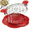 Red, variant on Swayvoo Chicken Shredder, 10.8" Visible Meat Shredder Tool Twist, Dishwasher Safe, BPA-Free, Anti-Slip, Ergonomic Handle, Chicken Breast, Pork, Beef, Black