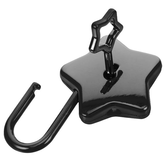 FRCOLOR Small Locks With Key Star Shaped Locks Black Mini Antique Padlock Locker Lock with Key Jewelry Box Hardware for Diary Book, Storage Box and Suitcase