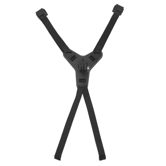 Motorcycle Helmet Chin Strap Mount For Most Helmets, Dual Layer Straps, Stable And Sturdy, Cycling Accessories For Insta360 ONE R, For , For Campark, For YI, Etc.