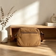 thumbnail image 6 of Lightweight Nylon Crossbody Bag with Multi-Zipper Pockets for Women Casual Daily Use Outdoor Shopping and Travel Shoulder Bag, 6 of 6