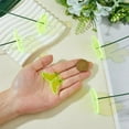 thumbnail image 3 of 20 unidades de estacas decorativas para jardín en 5 estilos: flores, corazones, mariposas, color chartreuse. Estacas decorativas de 25 cm de alto para plantas y flores., 3 of 6