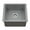 Gray, variant on Houzer Platus 20 in White Fireclay Undermount Square Single Bowl Bar Sink - PTB-2020 WH