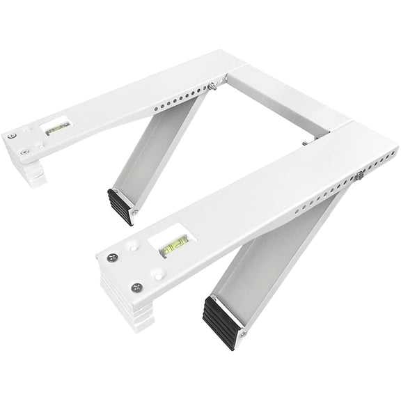Qualward Air Conditioner Bracket Window AC Support Brackets - Heavy Duty with 2 Arms, Up to 180 lbs for 12000 to 24000 BTU AC Units