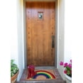 thumbnail image 4 of KAF Home Rainbow Coir Doormat, 17 x 30 in, Heavy-Duty Door Mat with Non-Slip Backing, 4 of 4