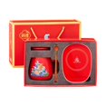 thumbnail image 2 of Chauffe-café et Ensemble de Tasses Intelligent 55 Degrés avec Couvercle et Cuillère Rouge, 2 of 8